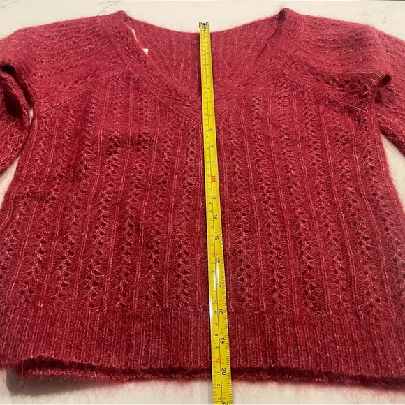 New with Tags La Maille Sézane XXS Rosa Jumper- Rosewood - Picture 10 of 12